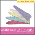 microfiber terry cloth shower cap hair turban